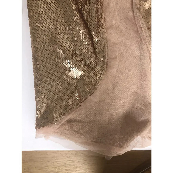 Mia Joy Joyfolie Sequins Rose Gold Cardigan - Picture 5 of 8